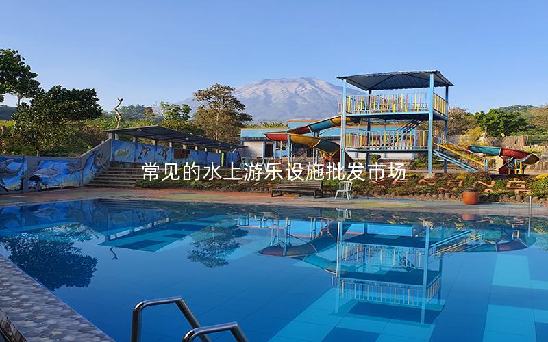 常見的水上游樂設施批發(fā)市場