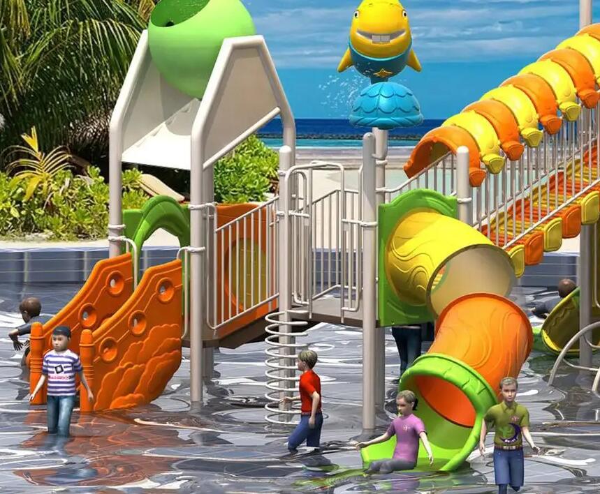 兒童游樂設備中水上滑梯的注意事項